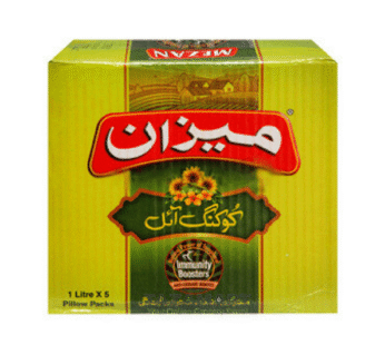 Mezan Cooking Oil Carton (1KG x5)